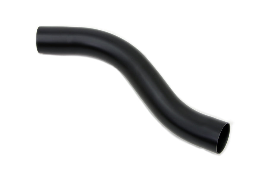 Wyatt Gatling Replica Rear Black Exhaust Header Pipe for Harley Davidson EL and FL Models