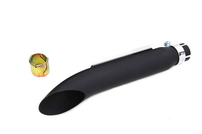 Wyatt Gatling 16 Inch Turn Out Muffler in Black - Non-Highway Exhaust System
