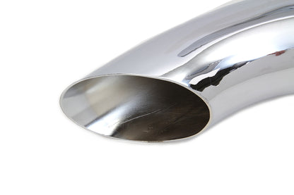Wyatt Gatling Chrome 2-in-1 Exhaust Header Kit for Harley Davidson FXST & FXDWG