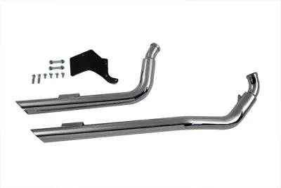 Wyatt Gatling Exhaust Drag Pipe Set Sweeper for Harley Davidson FXD (1991-2000 Models) by Wyatt Gatling