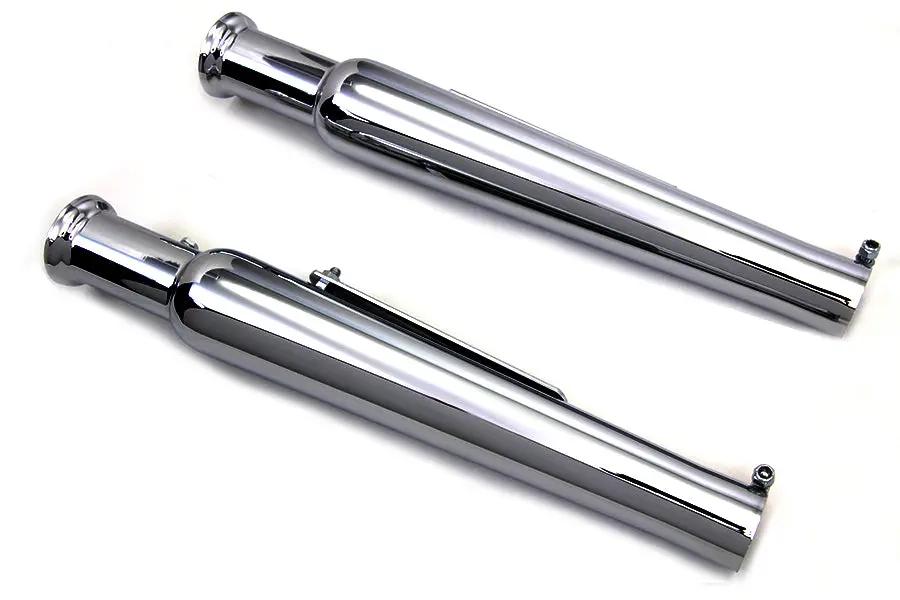 V-Twin 20 Inch Megaphone Slip-On Muffler Tips - Classic Cocktail Shaker Style by V-Twin