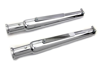 V-Twin 20 Inch Megaphone Slip-On Muffler Tips - Classic Cocktail Shaker Style by V-Twin
