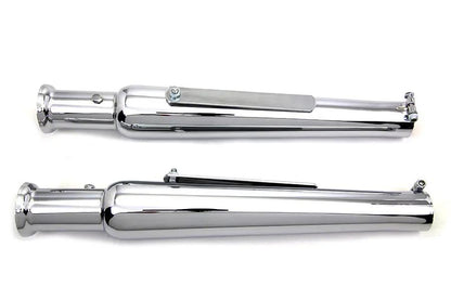 V-Twin 20 Inch Megaphone Slip-On Muffler Tips - Classic Cocktail Shaker Style by V-Twin