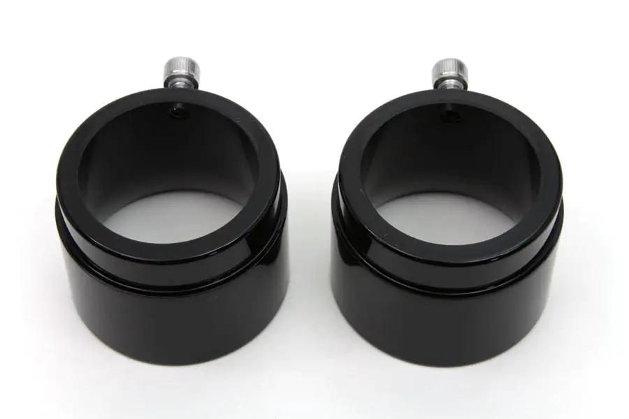 Wyatt Gatling Part 3167 Black Tips for Straight Pipe Exhausts by Wyatt Gatling
