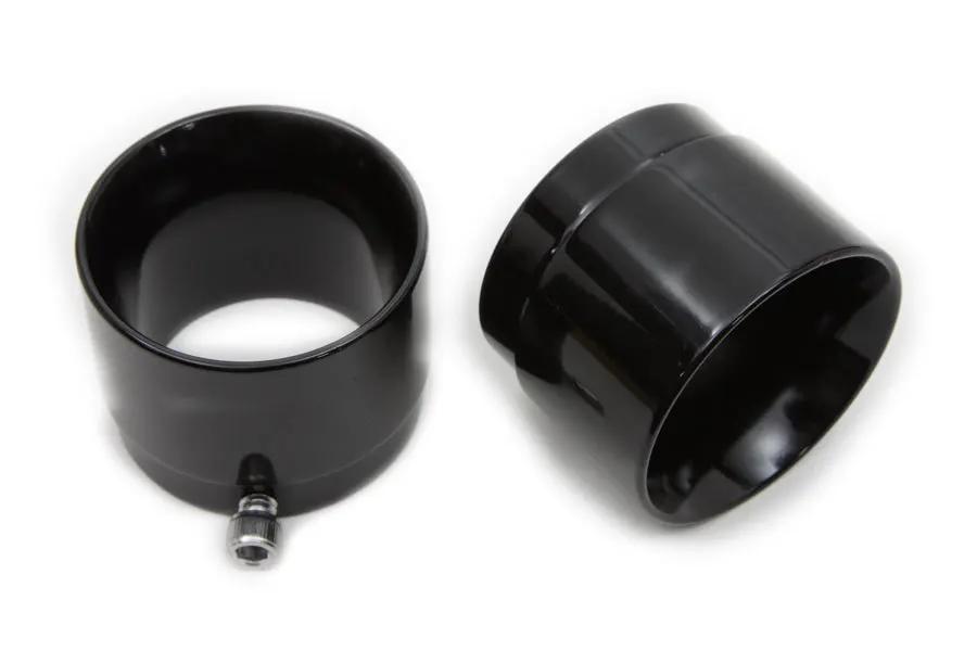 Wyatt Gatling Part 3167 Black Tips for Straight Pipe Exhausts by Wyatt Gatling