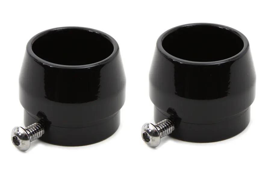 V-Twin Part Number 3899 Gloss Black Tips for 1-3/4 Inch Straight Pipe Exhausts by V-Twin