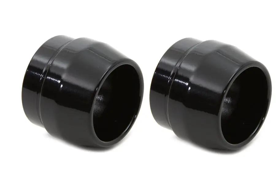 V-Twin Part Number 3899 Gloss Black Tips for 1-3/4 Inch Straight Pipe Exhausts by V-Twin