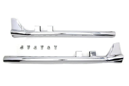V-Twin 30-0805 Bronx Straight Tail Pipe Extension Chrome for Harley Davidson FLT by V-Twin