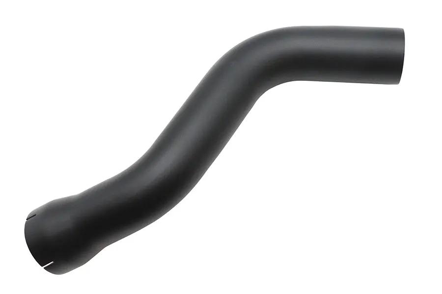 Wyatt Gatling Replica Rear Black Exhaust Header Pipe for Harley Davidson FL (1958-1964) with Custom Shortening by Wyatt Gatling