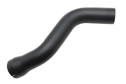 Wyatt Gatling Replica Rear Black Exhaust Header Pipe for Harley Davidson FL (1958-1964) with Custom Shortening by Wyatt Gatling