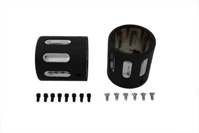 Wyatt Gatling Black Revolver Tip Set for 4-Inch Muffler – Durable Exhaust Accessories by Wyatt Gatling