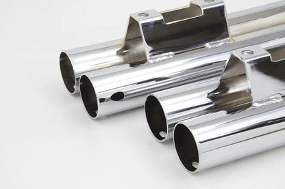 V-Twin 2-1/8 inch Double Barrel Muffler Set for Harley Davidson FLT (1995-2004) by V-Twin