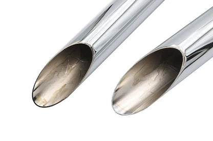 Paughco Part 728 Side Valve W/G Exhaust Drag Pipe Set for Harley Davidson (Fits 1932-1973 Models) by Paughco