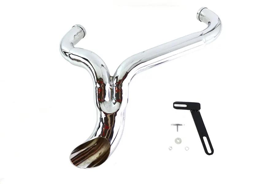 Wyatt Gatling FXD Ground Pounder Chrome Exhaust Part 1945 for Harley Davidson FXD Models by Wyatt Gatling