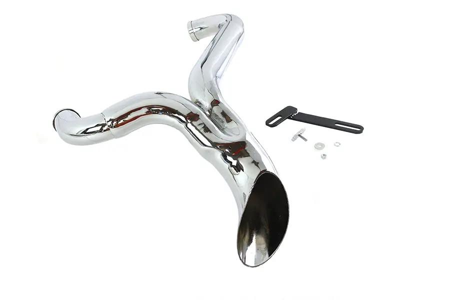 Wyatt Gatling FXD Ground Pounder Chrome Exhaust Part 1945 for Harley Davidson FXD Models by Wyatt Gatling