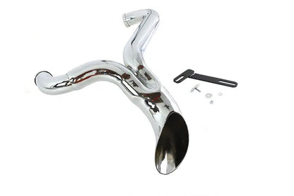 Wyatt Gatling FXD Ground Pounder Chrome Exhaust Part 1945 for Harley Davidson FXD Models by Wyatt Gatling
