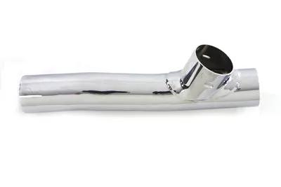 Wyatt Gatling Replica Y Exhaust Header Pipe 10-1/2 inch Long for Harley Davidson EL & FL by Wyatt Gatling