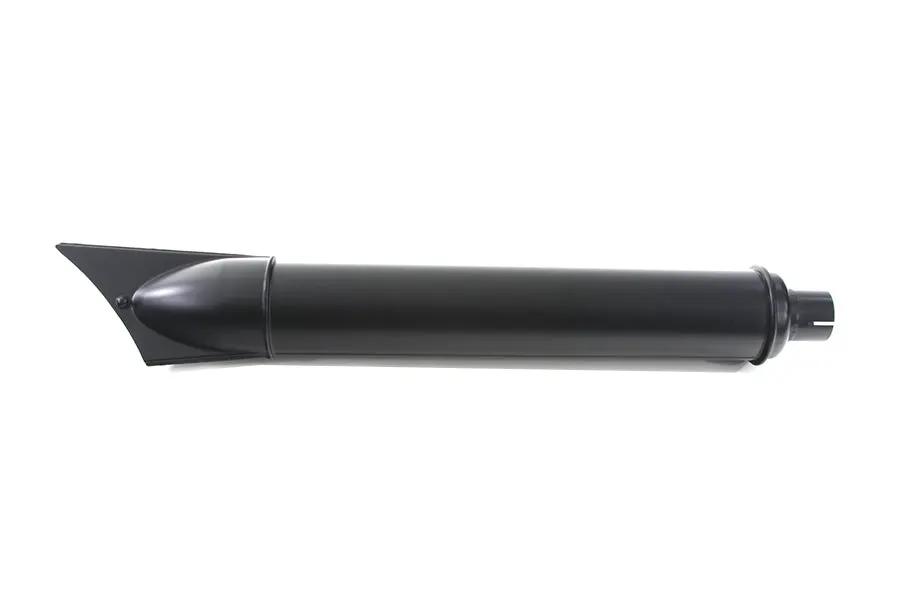 Wyatt Gatling Replica Knucklehead Muffler Black - 3-1/4 inch Diameter, Fits Harley Davidson FL & UL 1941-1949 by Wyatt Gatling