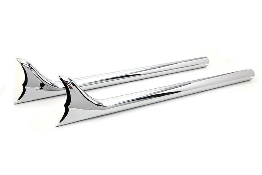 Wyatt Gatling Straight 30 Inch Fishtail Exhaust Extension Set by Wyatt Gatling