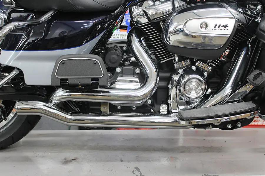 V-Twin M8 True Dual Header Set Chrome for Harley Davidson FLT (2017-2026) by V-Twin