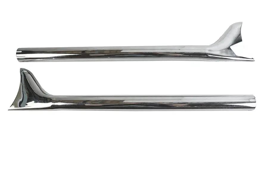 Wyatt Gatling Straight 30 Inch Fishtail Exhaust Extension Set by Wyatt Gatling