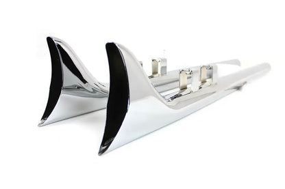 V-Twin True Dual Exhaust Header Kit for Harley Davidson FLT (2010-2016) by V-Twin