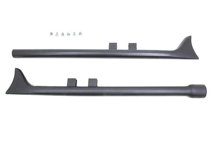 V-Twin M8 36 Inch Straight Fishtail Exhaust Extension Set Black for Harley Davidson FLT by V-Twin