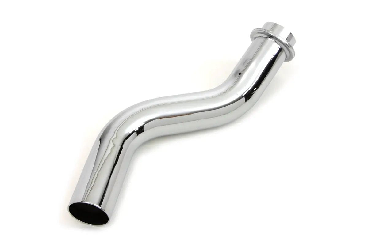 Wyatt Gatling Chrome Rear Cylinder Exhaust Pipe for Harley Davidson FLH (1966-1969) by Wyatt Gatling