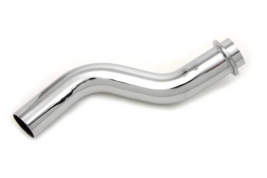 Wyatt Gatling Chrome Rear Cylinder Exhaust Pipe for Harley Davidson FLH (1966-1969) by Wyatt Gatling