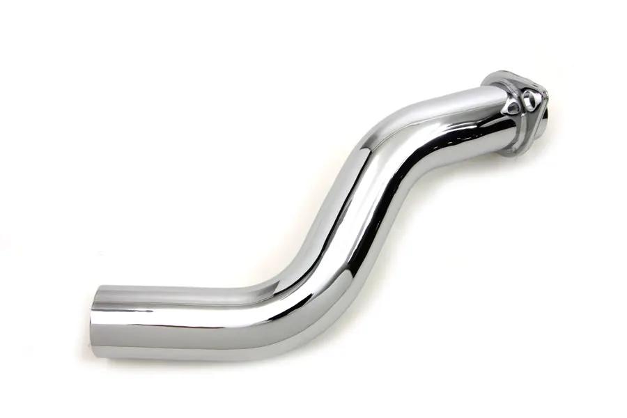 Wyatt Gatling Chrome Rear Cylinder Exhaust Pipe for Harley Davidson FLH (1966-1969) by Wyatt Gatling