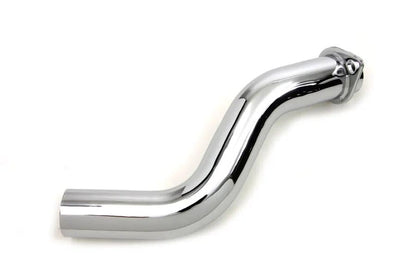 Wyatt Gatling Chrome Rear Cylinder Exhaust Pipe for Harley Davidson FLH (1966-1969) by Wyatt Gatling