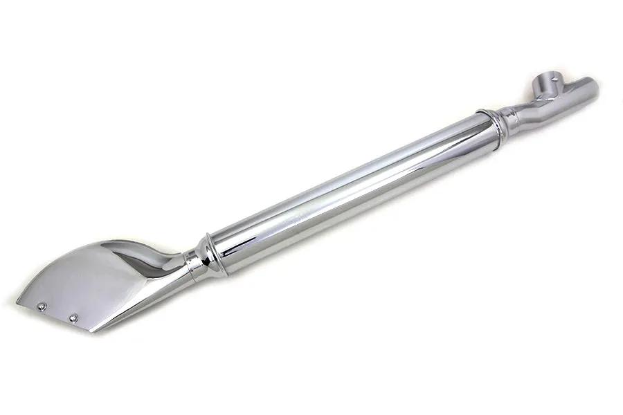 Wyatt Gatling Replica Muffler Chrome for Harley Davidson UL, FL, EL 1937-1940 by Wyatt Gatling