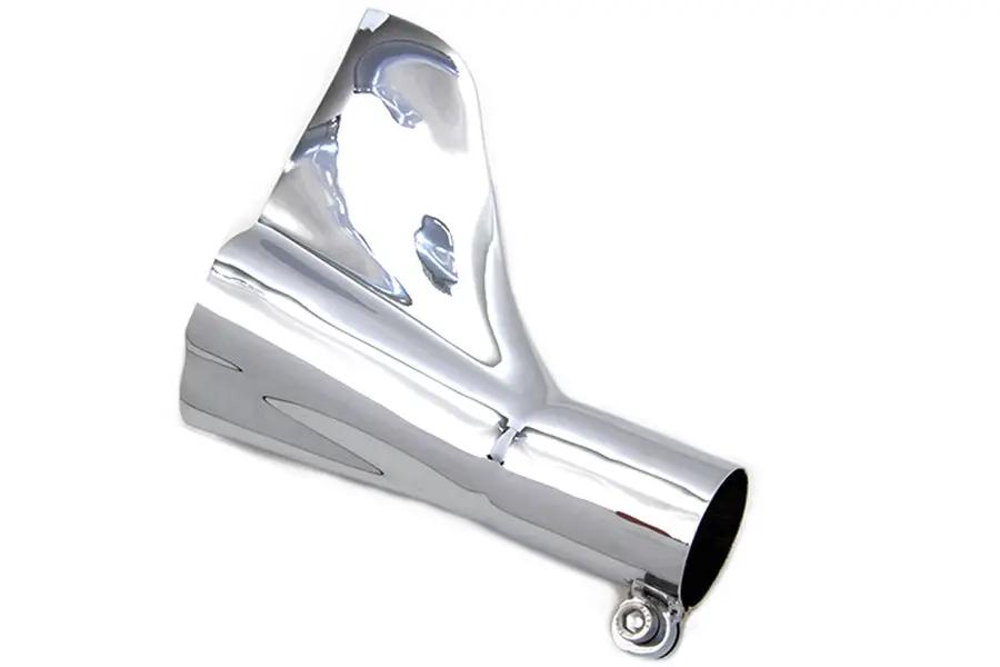 V-Twin Bronx Muffler Tail Chrome Part 30-0999 by V-Twin