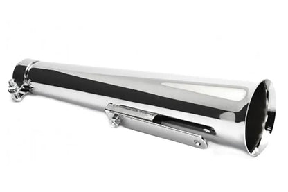 V-Twin Chrome Megaphone Widow Trust Muffler Part #77980 by V-Twin