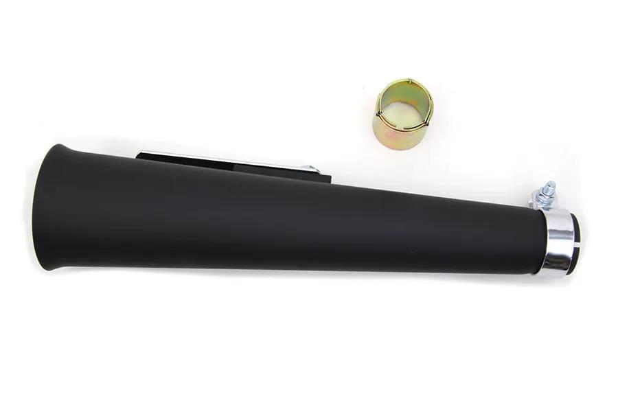 V-Twin Black Megaphone Widow Trust Muffler Part #77980B by V-Twin