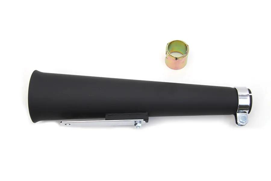 V-Twin Black Megaphone Widow Trust Muffler Part #77980B by V-Twin