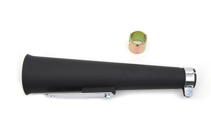 V-Twin Black Megaphone Widow Trust Muffler Part #77980B by V-Twin