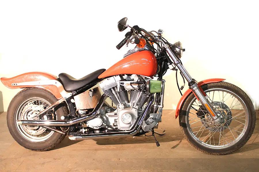 MCM Illusion Drag Pipe Set Chrome for Harley Davidson FXST (1986-1995) by MCM