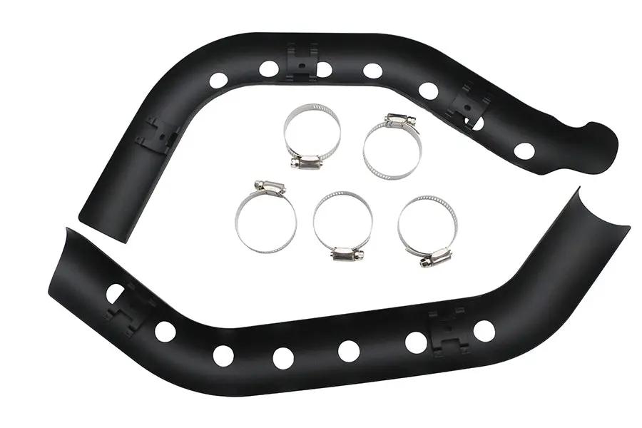 V-Twin Drag Exhaust Pipe Heat Shield Set for Harley Davidson XL (2007-2013) by V-Twin