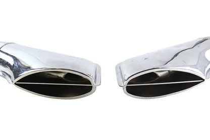 V-Twin Turn Out Muffler Set Classic 1967 Style Chrome for Harley Davidson FLT by V-Twin
