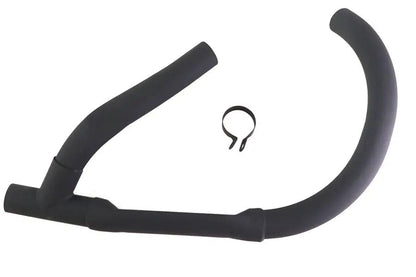 V-Twin 45W Exhaust Header Set Black for Harley Davidson WL (1937-1946) by V-Twin