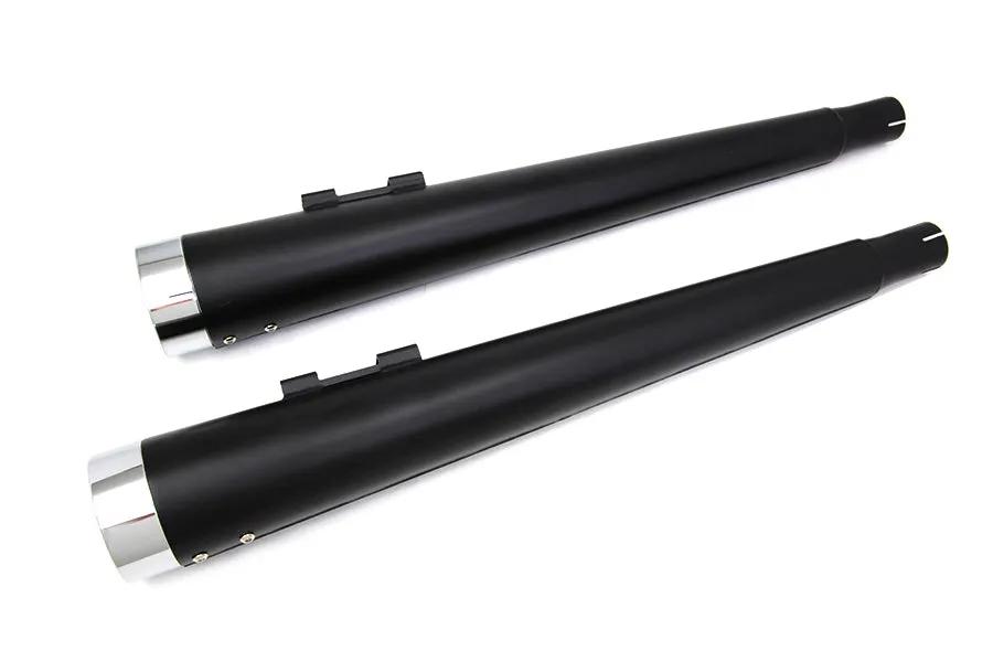 Wyatt Gatling Muffler Set with Vortex Tips for Harley Davidson FLT Models by Wyatt Gatling