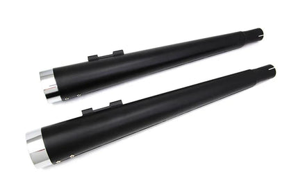 Wyatt Gatling Muffler Set with Vortex Tips for Harley Davidson FLT Models by Wyatt Gatling