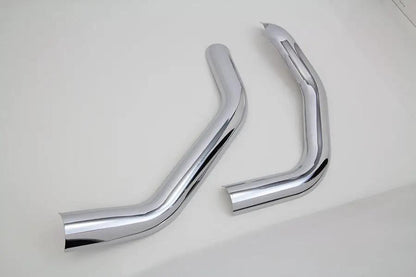 V-Twin Chrome Plain Heat Shield Set for Harley Davidson XL (2014-2023) by V-Twin