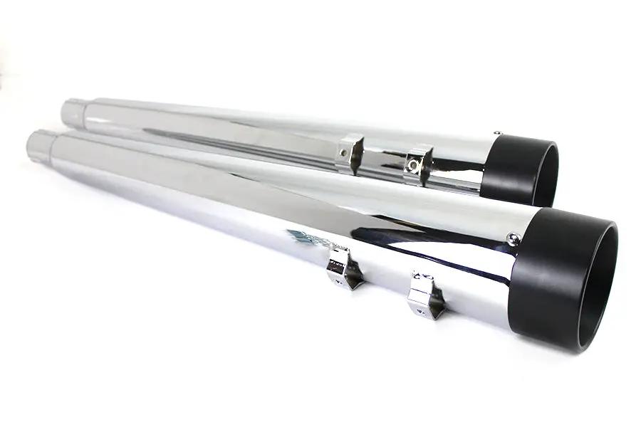 Wyatt Gatling Muffler Set with Vortex Tips for Harley Davidson FLT (1995-2004) by Wyatt Gatling