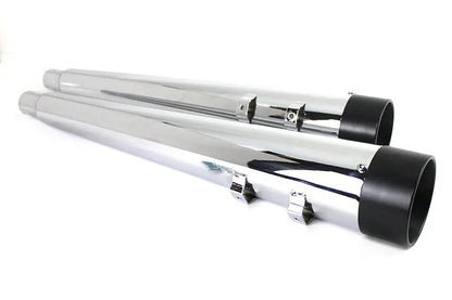 Wyatt Gatling Muffler Set with Vortex Tips for Harley Davidson FLT (1995-2004) by Wyatt Gatling
