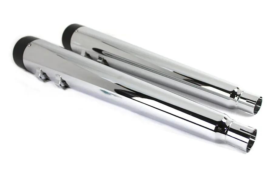 Wyatt Gatling Muffler Set with Vortex Tips for Harley Davidson FLT (1995-2004) by Wyatt Gatling
