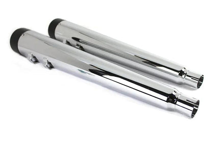 Wyatt Gatling Muffler Set with Vortex Tips for Harley Davidson FLT (1995-2004) by Wyatt Gatling