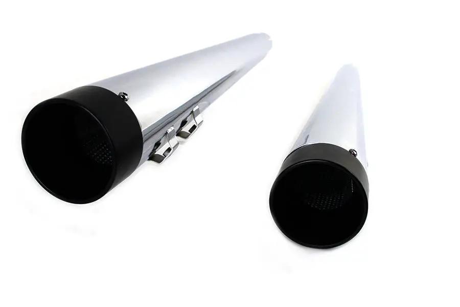 Wyatt Gatling Muffler Set with Vortex Tips for Harley Davidson FLT (1995-2004) by Wyatt Gatling