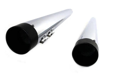 Wyatt Gatling Muffler Set with Vortex Tips for Harley Davidson FLT (1995-2004) by Wyatt Gatling